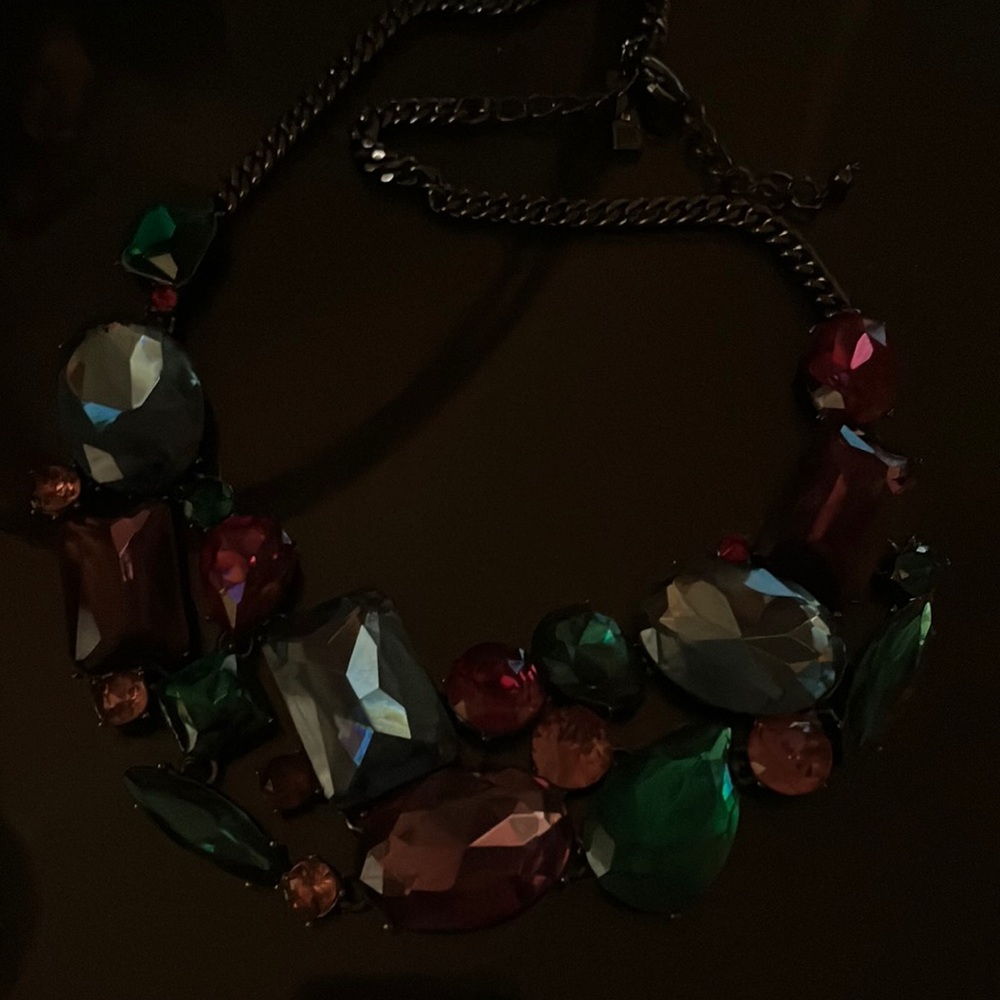 Statement Gem Necklace